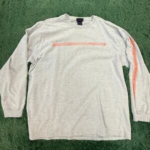 Bowling Green University Y2K Gray Sweatshirt Long Sleave Shirt Sz XL Unisex